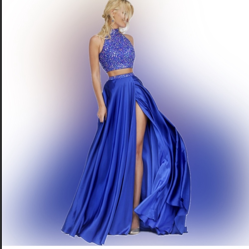 Sherri hill two piece prom dress